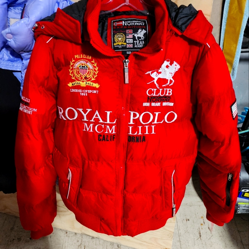 Royal Polo Red Men's Jacket